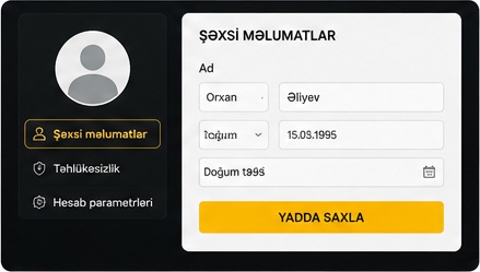 Melbet profil və şəxsi kabinet