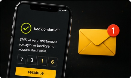 Melbet SMS və e-poçt təsdiqi